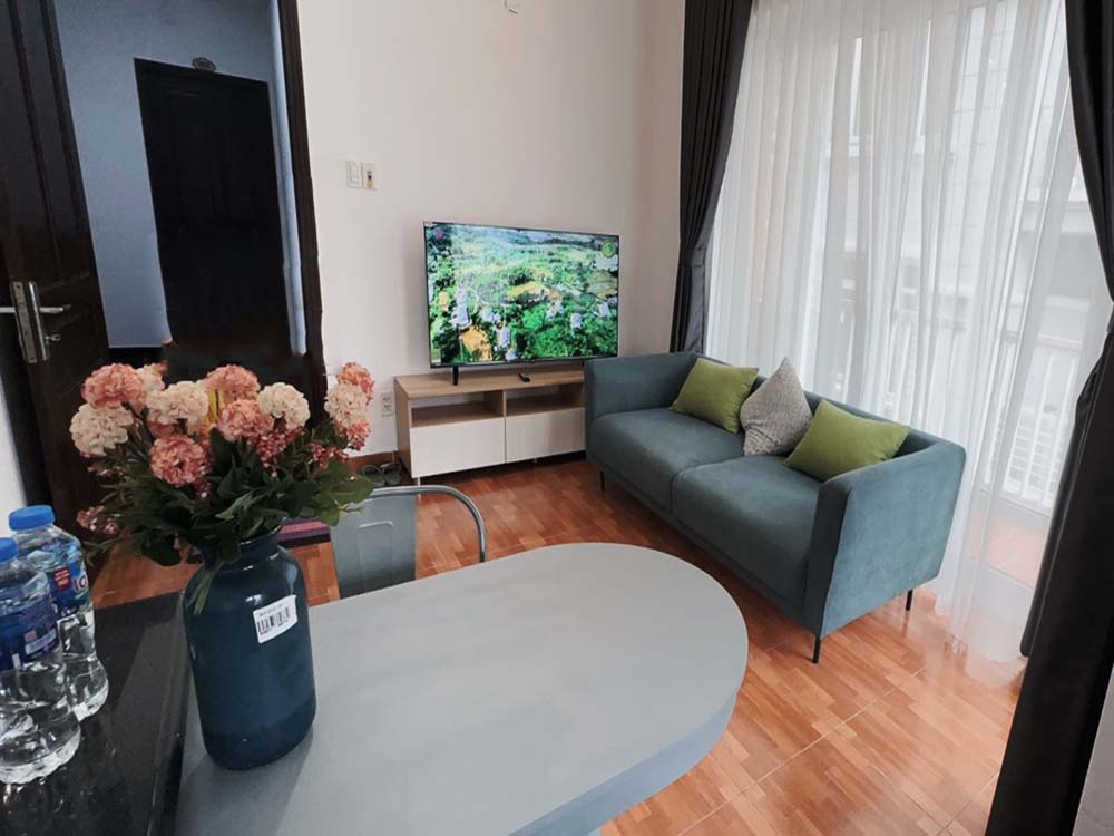 One bedroom serviced apartment for lease in Thao Dien area , Eden villa, District 2, Thu Duc City