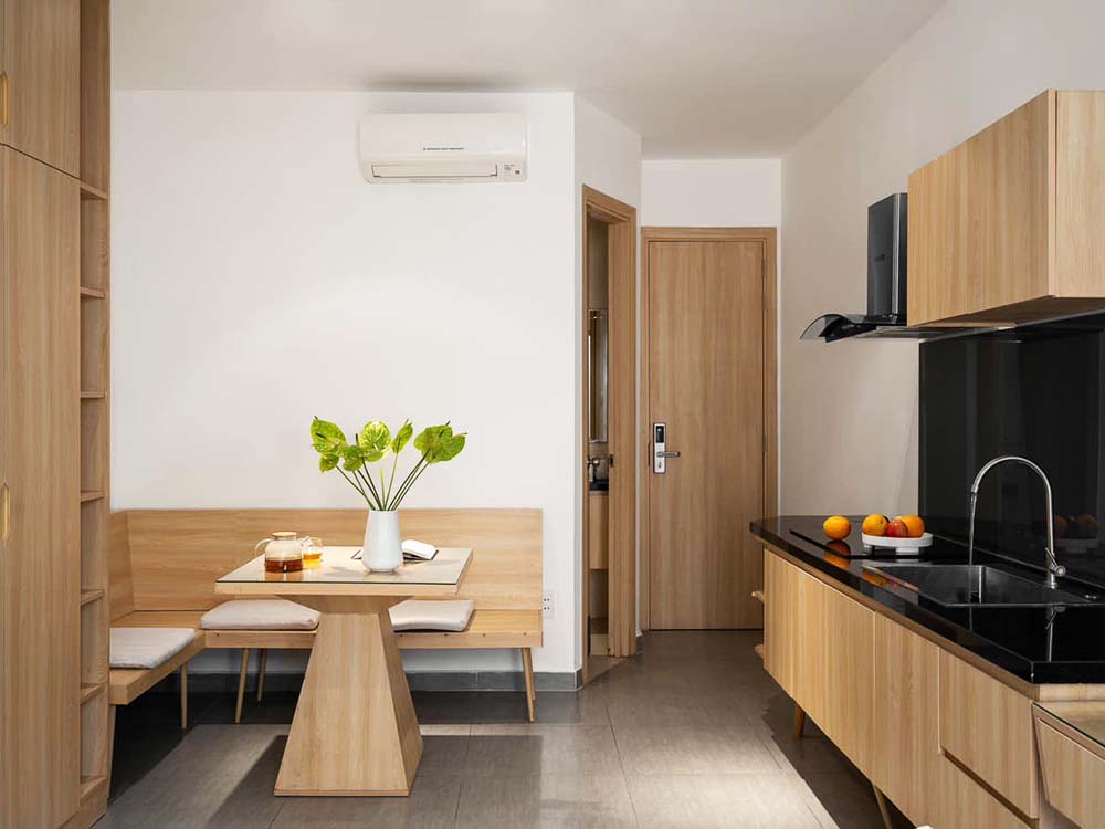 Cozy serviced apartment leasing in Phu Nhuan District, Le Van Sy Street