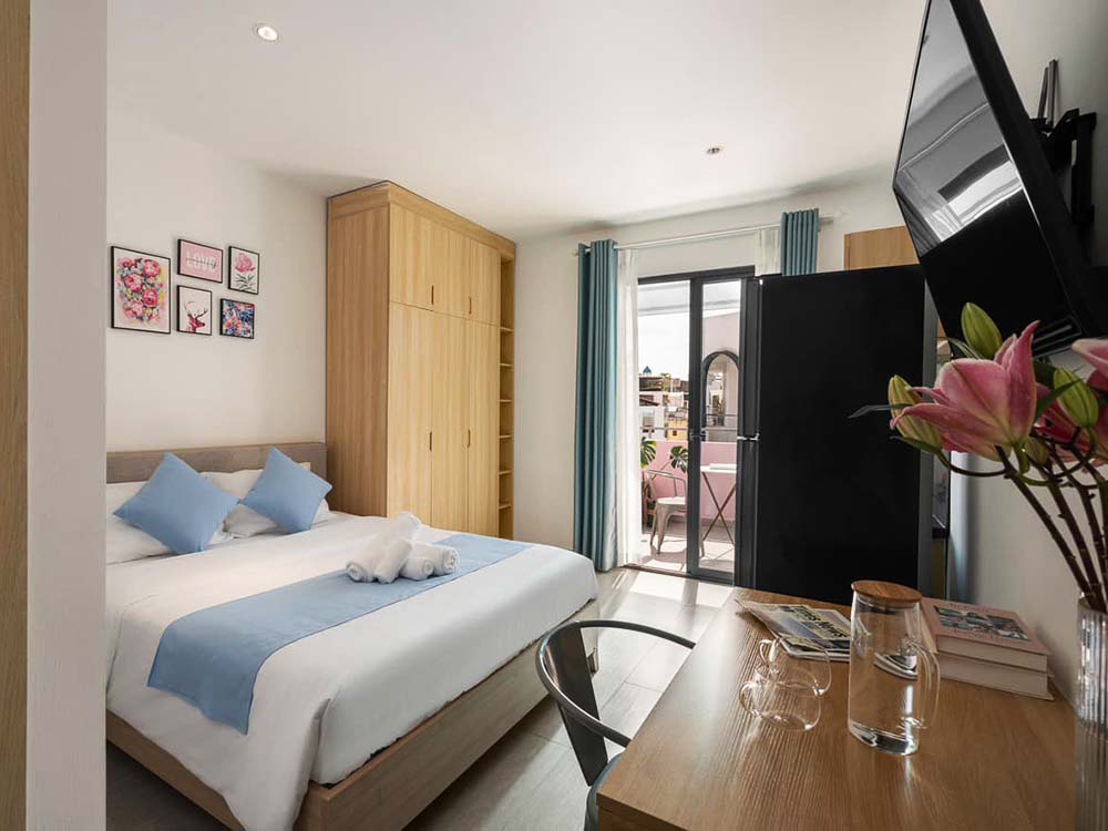 Cozy serviced apartment leasing in Phu Nhuan District, Le Van Sy Street
