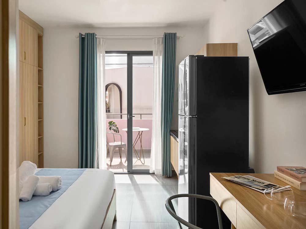 Cozy serviced apartment leasing in Phu Nhuan District, Le Van Sy Street