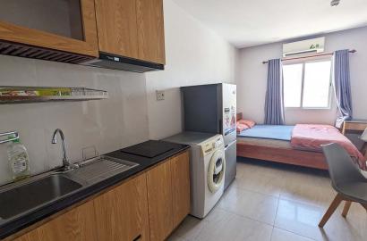 Studio serviced apartment for rent on Xo Viet Nghe Tinh Street, Binh Thanh District