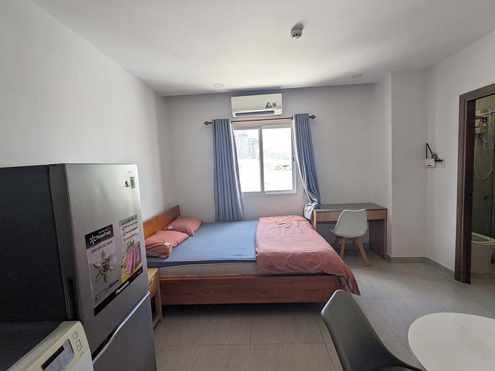 Studio serviced apartment for rent on Xo Viet Nghe Tinh Street, Binh Thanh District