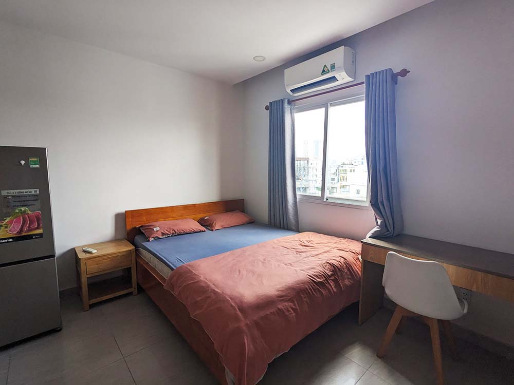 Studio serviced apartment for rent on Xo Viet Nghe Tinh Street, Binh Thanh District