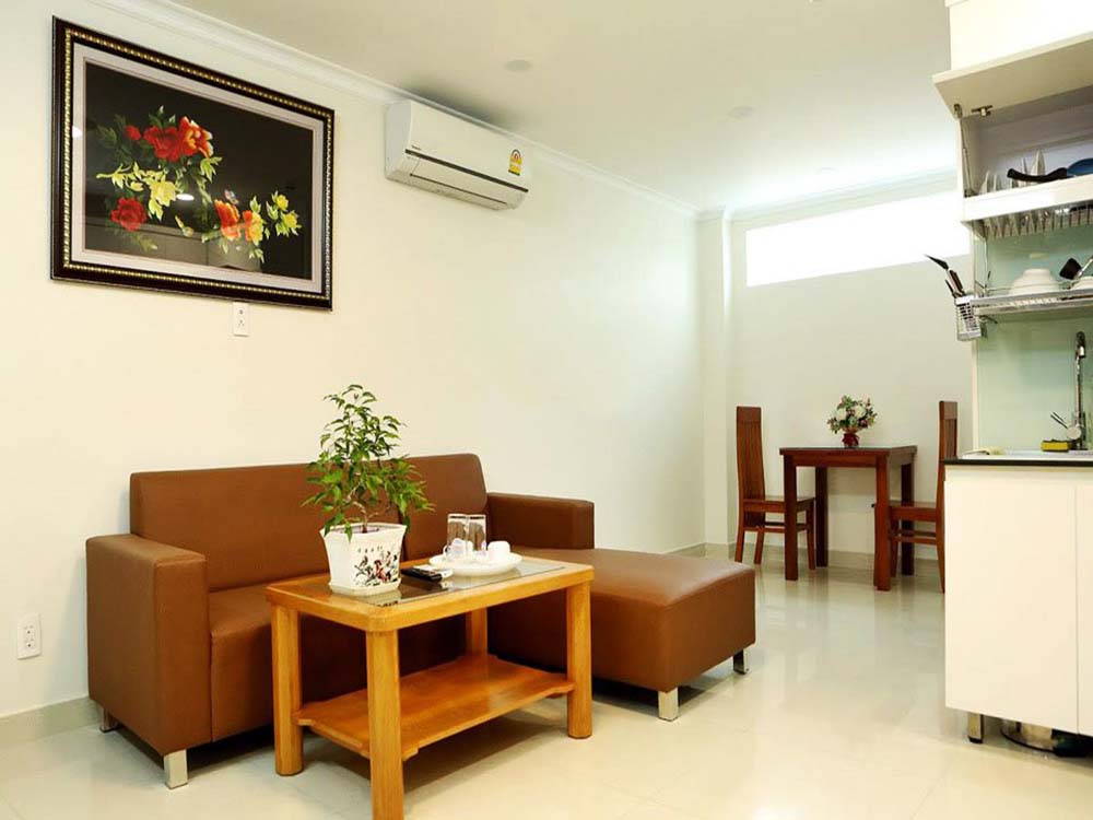 One bedroom serviced apartment for lease on Ly Chinh Thang St District 3
