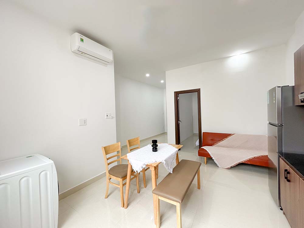 Nice serviced apartment for rent on Tran Binh Trong Street, Binh Thanh District