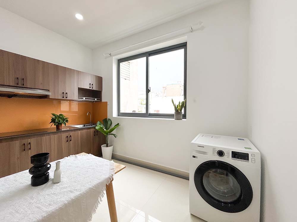 Nice serviced apartment for rent on Tran Binh Trong Street, Binh Thanh District
