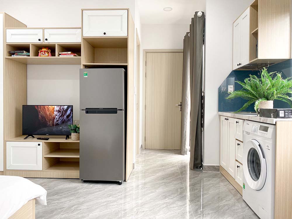 Brandnew studio serviced apartment for rent on Duy Tan St, Phu Nhuan District 
