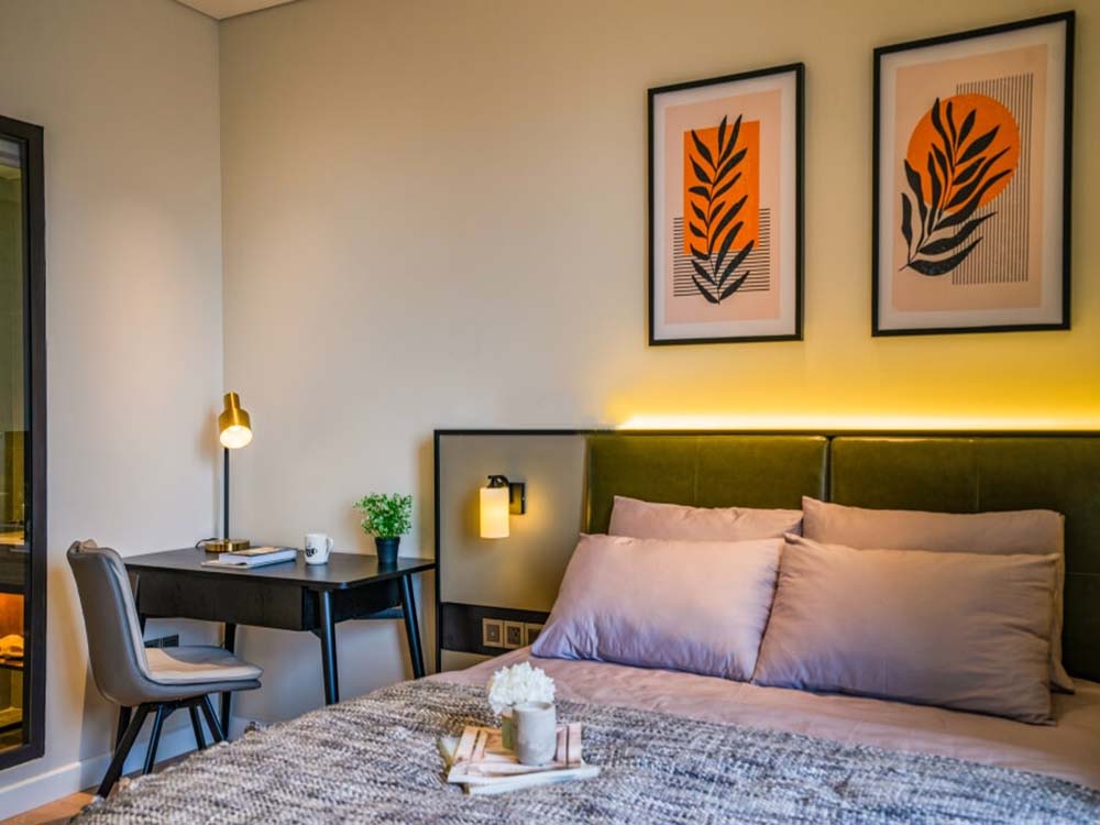Windy studio serviced apartment for rent on Thao Dien Ward Thu Duc City Saigon