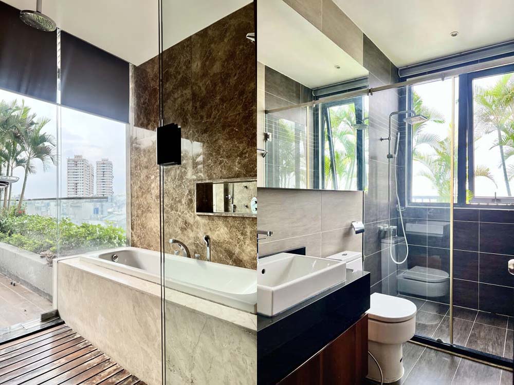 Spacipus penthouse serviced apartment renting in District 3 Ho Chi Minh City