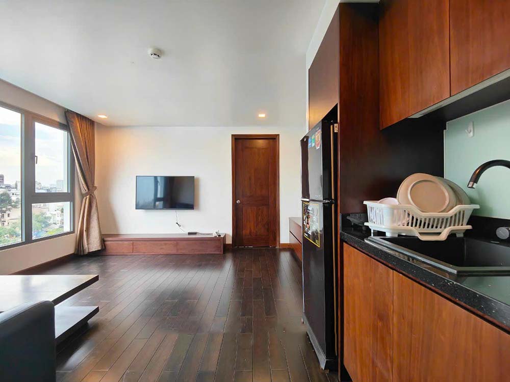 Serviced apartment for rent next to Hoang Sa Street, District 3, Saigon
