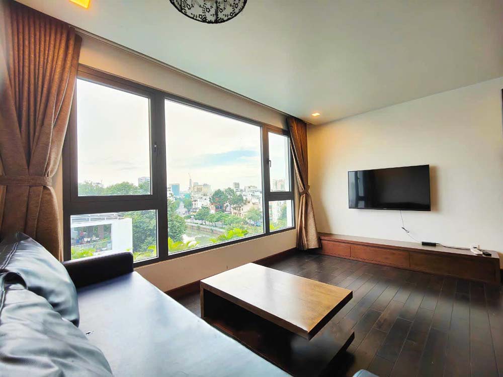 Serviced apartment for rent next to Hoang Sa Street, District 3, Saigon
