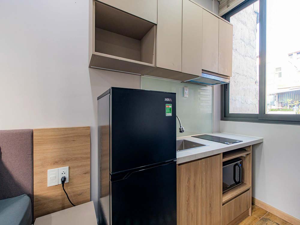 Studio apartment for lease on Ba Huyen Thanh Quan Street District 3