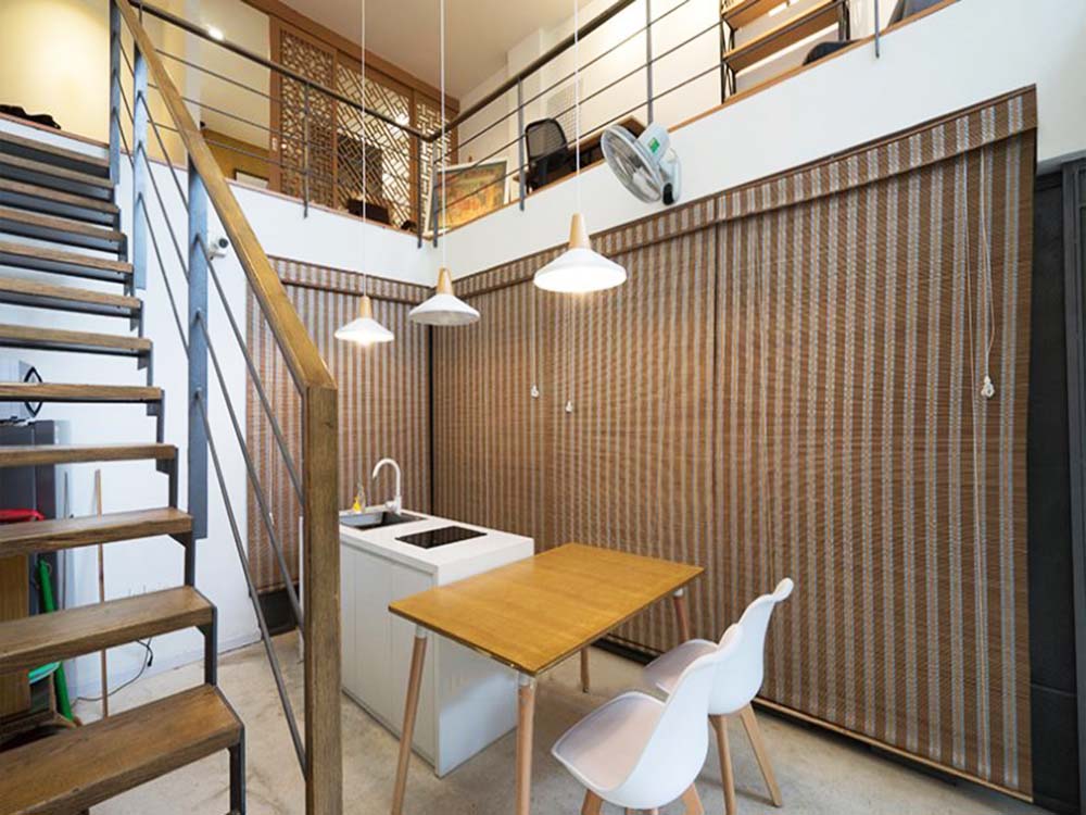  Loft serviced apartment for rent on Nguyen Gia Tri Street, Binh Thanh District
