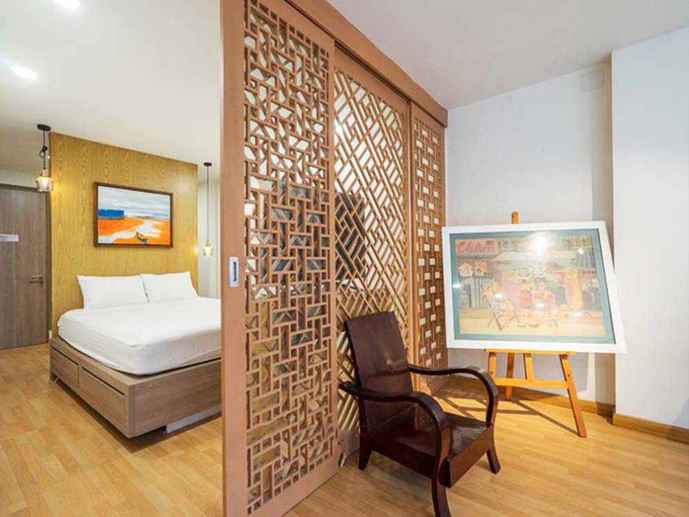  Loft serviced apartment for rent on Nguyen Gia Tri Street, Binh Thanh District