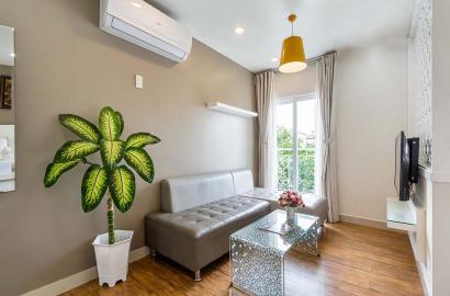 Luxury serviced apartment for rent on Hoang Dieu Street, Phu Nhuan District