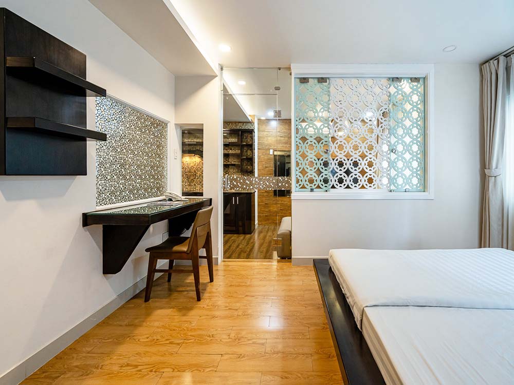 Elegant serviced apartment leasing in Phu Nhuan District Hoang Dieu Street