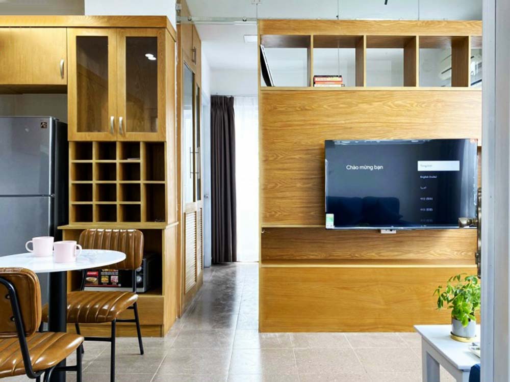 Nice serviced apartment for rent on Pham Viet Chanh Street District 1