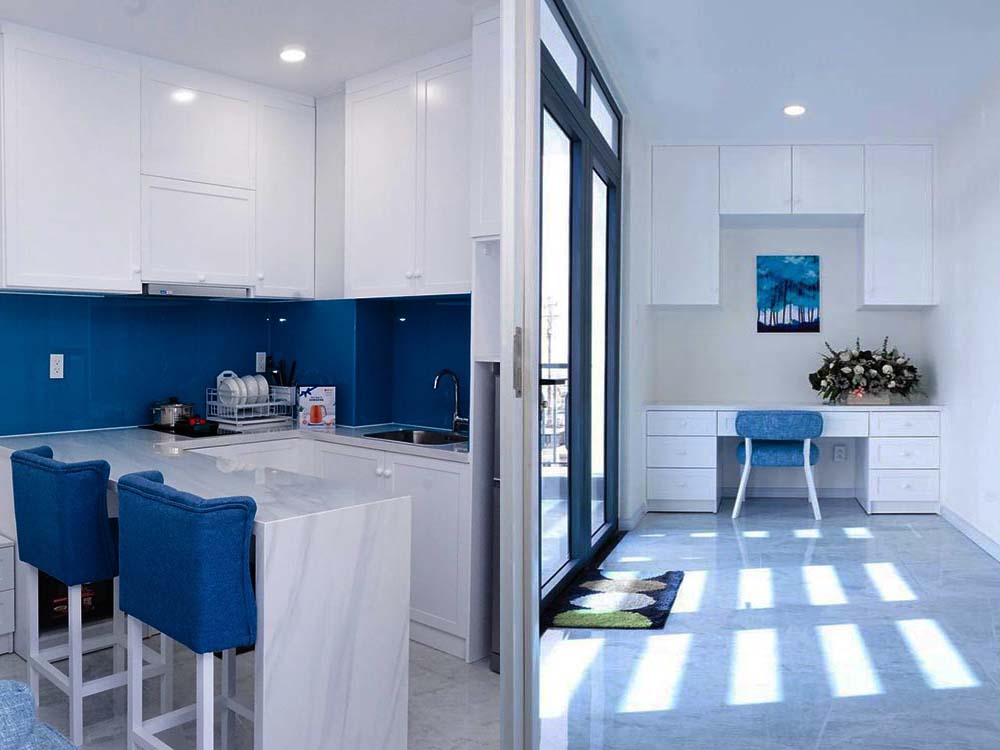 Studio serviced apartment renting in Phu Nhuan District, Tran Huu Trang Street