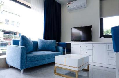 Studio serviced apartment renting in Phu Nhuan District, Tran Huu Trang Street