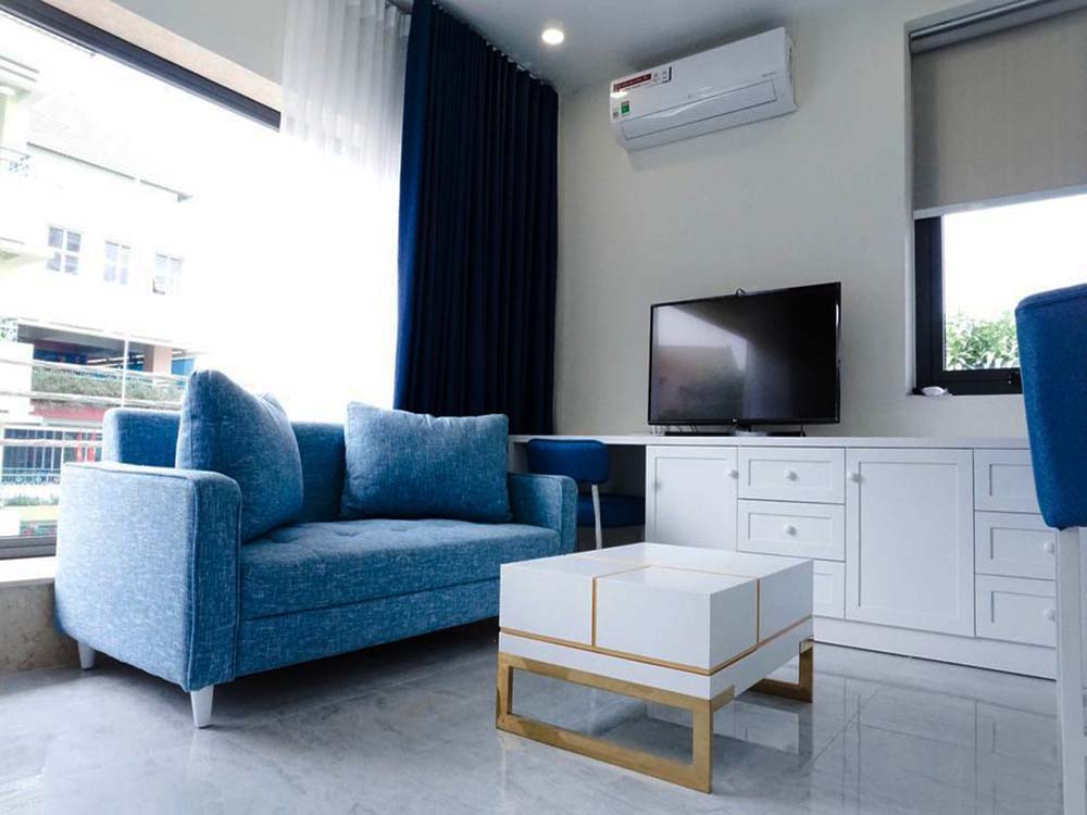 Studio serviced apartment renting in Phu Nhuan District, Tran Huu Trang Street
