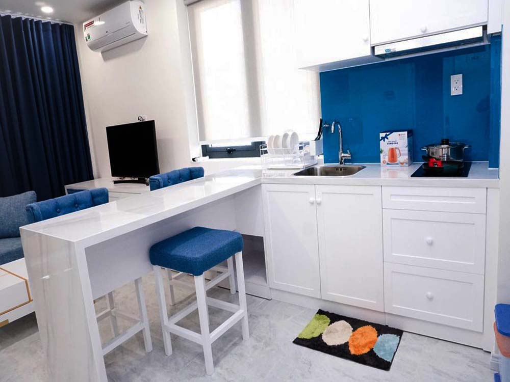 Studio serviced apartment renting in Phu Nhuan District, Tran Huu Trang Street