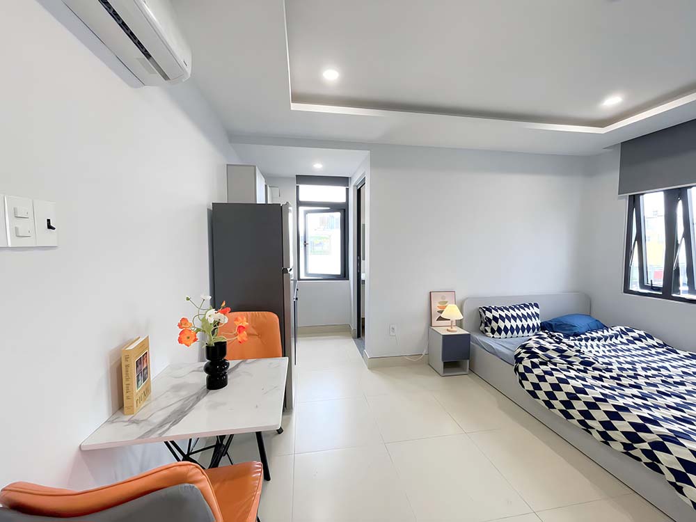 Studio serviced apartment for lease in Binh Thanh District, Saigon City Center