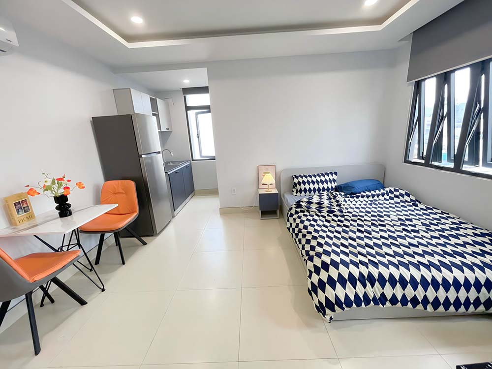 Studio serviced apartment for lease in Binh Thanh District, Saigon City Center