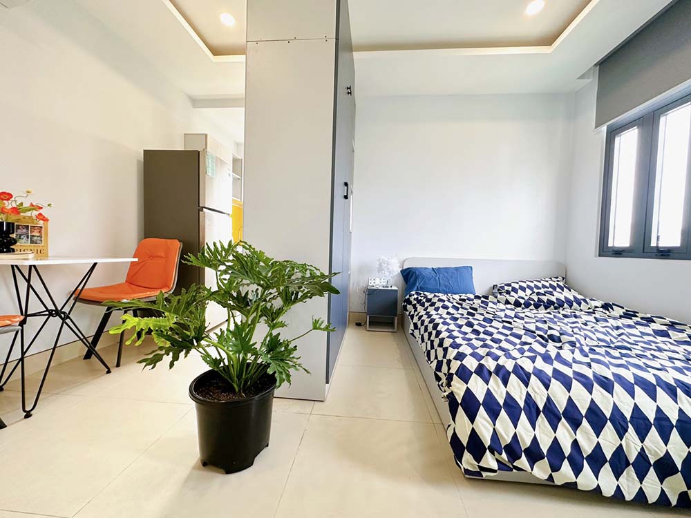 Studio serviced apartment for lease in Binh Thanh District, Saigon City Center