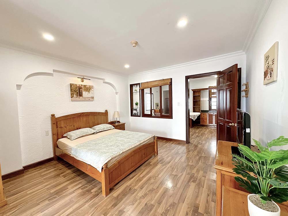 Rustic serviced apartment for lease in District 3, Huynh Tinh Cua Street, Ho Chi Minh City