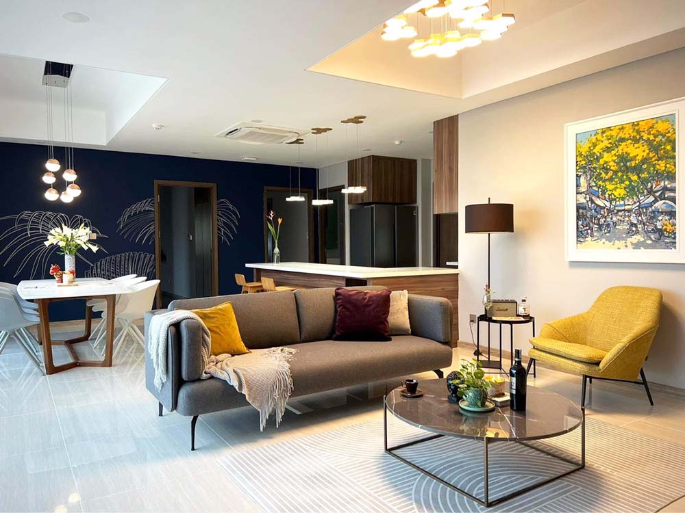 Luxury serviced apartment for rent in Thao Dien area Le Van Mien Street