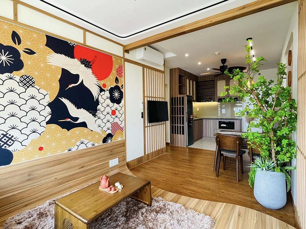 Japanese style apartment leasing on Citihome apartment District 2