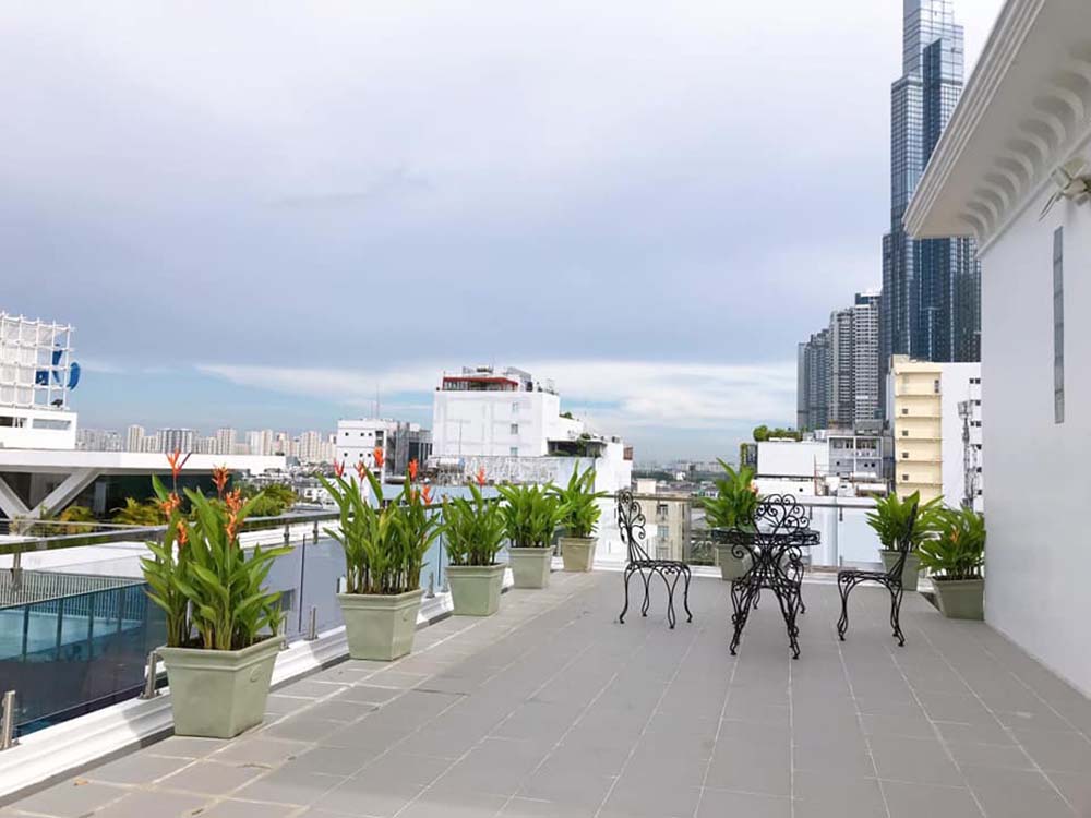 Modern serviced apartment renting on Ung Van Khiem Street, Binh Thanh District