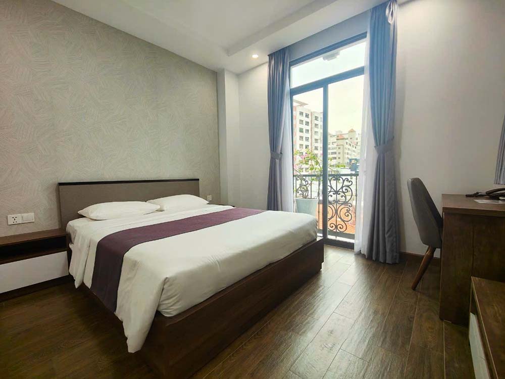 Modern serviced apartment renting on Ung Van Khiem Street, Binh Thanh District