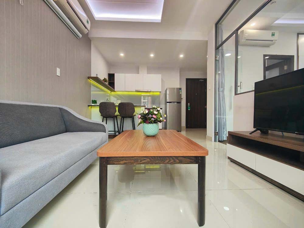 Modern serviced apartment renting on Ung Van Khiem Street, Binh Thanh District