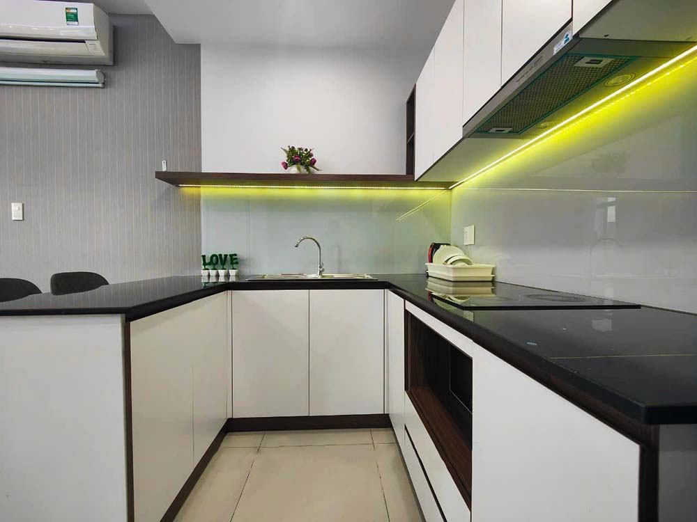Modern serviced apartment renting on Ung Van Khiem Street, Binh Thanh District