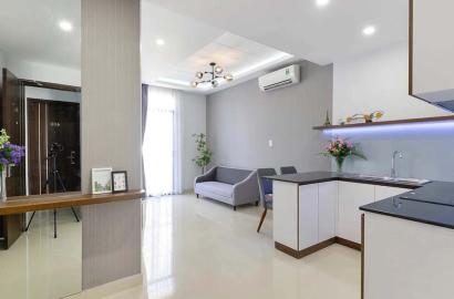 Modern serviced apartment renting on Ung Van Khiem Street, Binh Thanh District