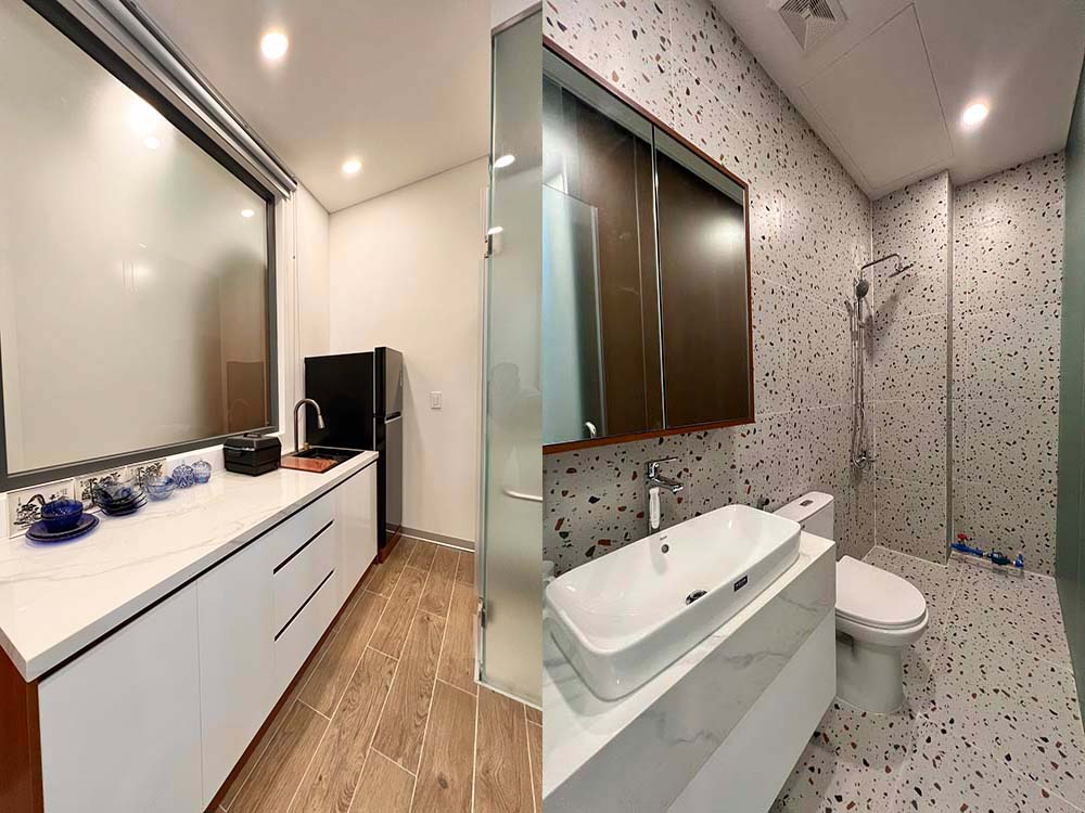 Nice studio serviced apartment for rent in Dakao Ward, Ly Van Phuc Street
