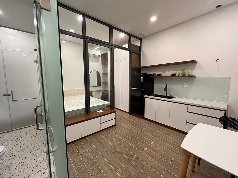 Nice serviced apartment for rent in Dakao Ward, Ly Van Phuc Street, District 1