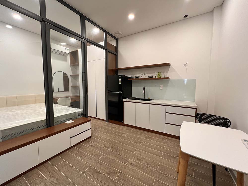 Nice serviced apartment for rent in Dakao Ward, Ly Van Phuc Street, District 1