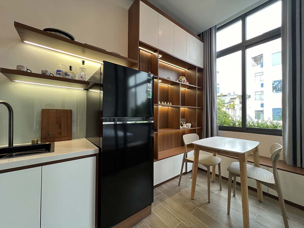 Cozy one bedroom serviced apartment for rent in Dakao Ward, Ly Van Phuc Street, District 1