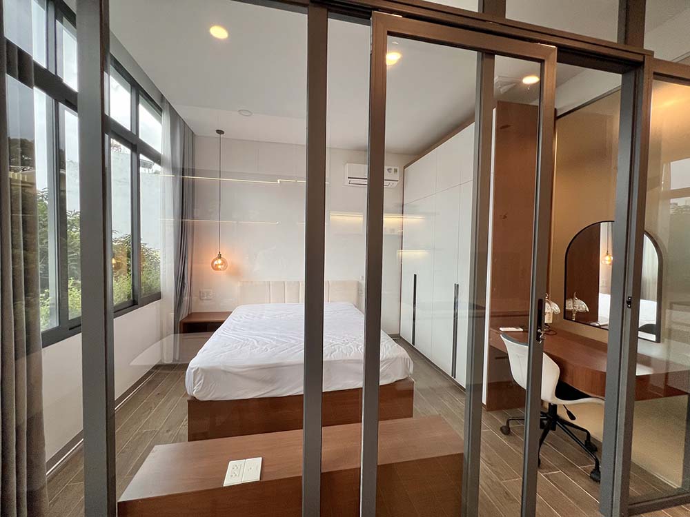 Cozy one bedroom serviced apartment for rent in Dakao Ward, Ly Van Phuc Street, District 1
