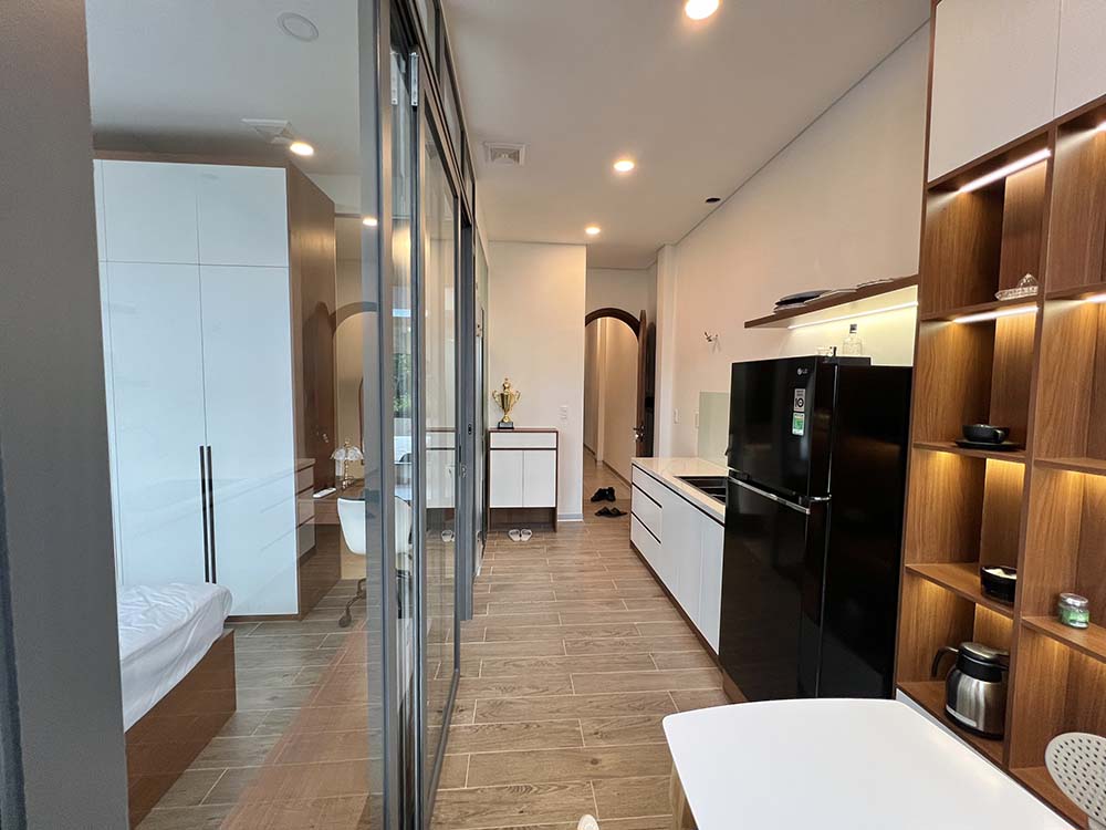 Cozy one bedroom serviced apartment for rent in Dakao Ward, Ly Van Phuc Street, District 1