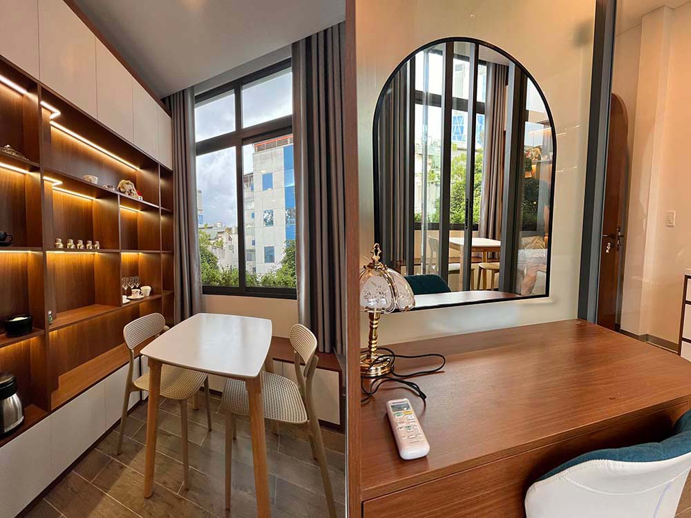 Cozy one bedroom serviced apartment for rent in Dakao Ward, Ly Van Phuc Street, District 1