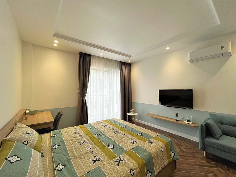 Serviced apartment for lease on Nguyen Cuu Van Street, Binh Thanh District Saigon