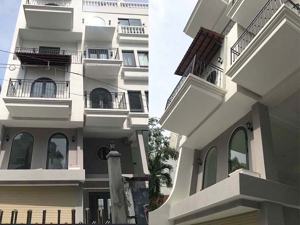 Modern style serviced apartment for lease on Nguyen Cuu Van Street, Binh Thanh Dist