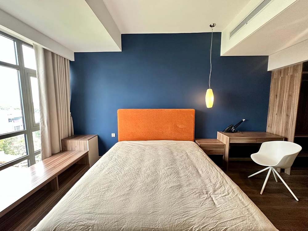 Nice serviced apartment for lease in Thao Dien area, Thu Duc City, Le Van Mien Street