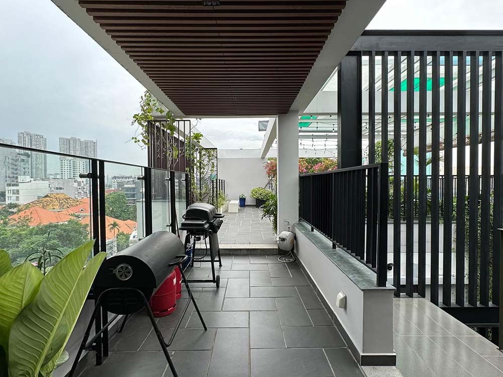 Nice serviced apartment for lease in Thao Dien area, Thu Duc City, Le Van Mien Street