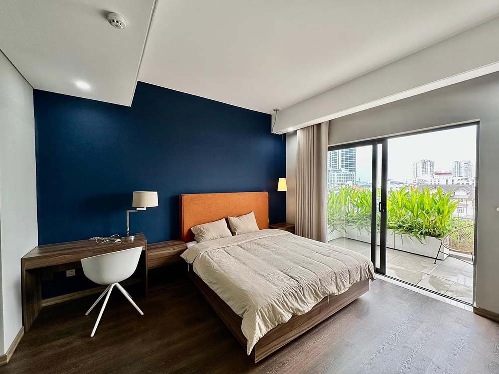 Nice serviced apartment for lease in Thao Dien area, Thu Duc City, Le Van Mien Street