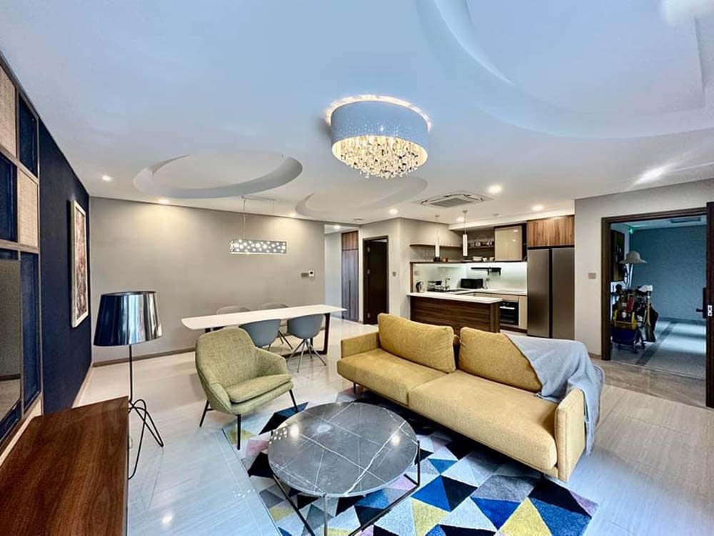 Nice serviced apartment for lease in Thao Dien area, Thu Duc City, Le Van Mien Street
