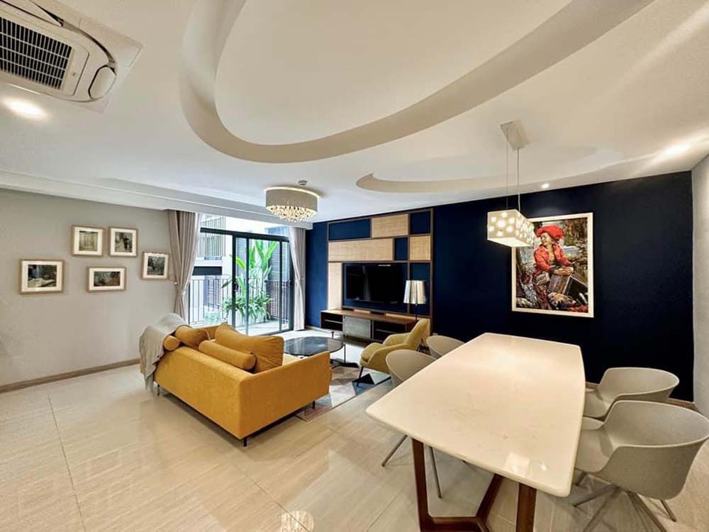 Nice serviced apartment for lease in Thao Dien area, Thu Duc City, Le Van Mien Street